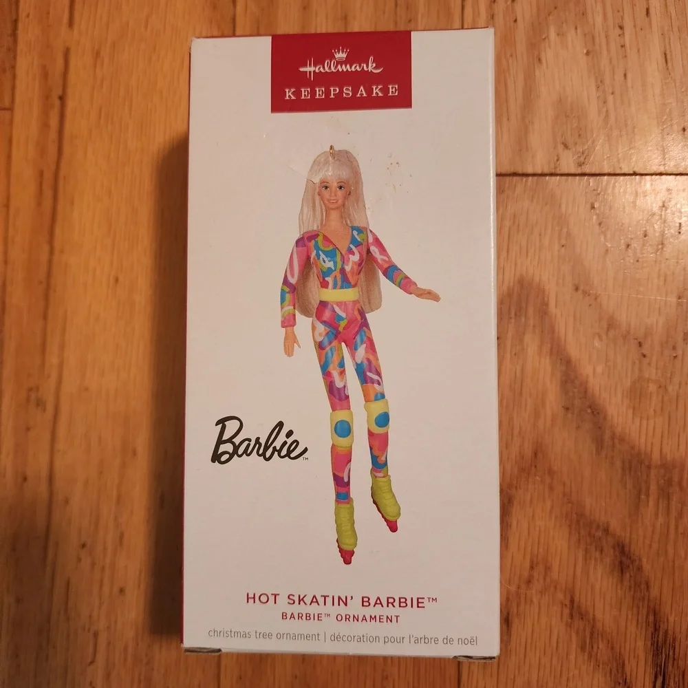 2024 Hallmark Keepsake Ornament‎ HOT SKATING BARBIE Hot Skatin' barbie